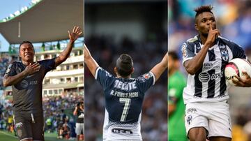  Con tres jugadores, Dorlan Pabón, Avilés Hurtado y Rogelio Funes Mori lideran a los Rayados con cuatro goles.