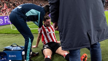 06/12/25 PARTIDO PRIMERA DIVISION JORNADA 15
ATHLETIC DE BILBAO - ATLETICO DE MADRID
LESION AYMERIC LAPORTE