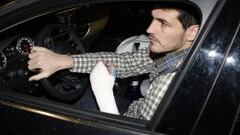 Iker Casillas: la soledad del guardameta... fracturado