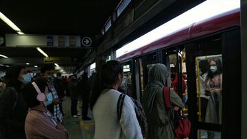 Cierre de estaciones en TransMilenio.