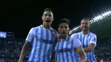 El Málaga frena al Oviedo