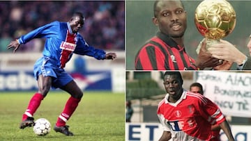 De '9' implacable a Presidente: los golazos de George Weah