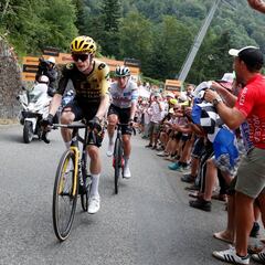 Vingegaard, de amarillo: “Estoy donde quiero estar”