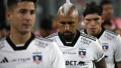 Vidal queda descartado otra vez en Colo Colo y Almirón explica el motivo