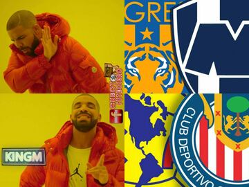 Paliza de Chivas al América en la cancha y en los memes