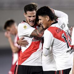 Formación de River ante Boca en la Copa Argentina, octavos