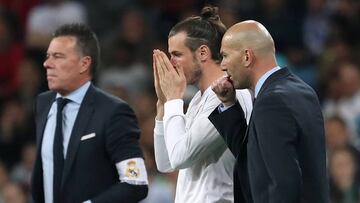 Zidane le muestra a Bale la puerta de salida del Madrid