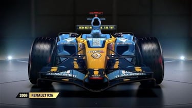 El Renault R26 de 2006 de Alonso estará en F1 2017