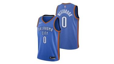 Las camisetas más vendidas de la NBA