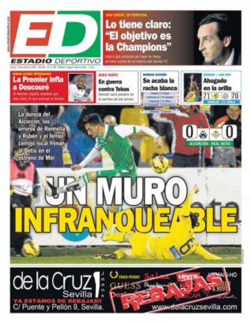 Portadas de la prensa deportiva