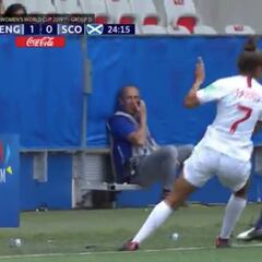 Un regate que alucina al mundo: el caño de Parris que todos irán a buscar a Youtube