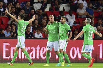 A pesar del amplio domino del Paris Saint Germaint en la Ligue 1, el Saint-Etienne sigue siendo el club con más campeonatos de la liga de Francia, con 10.