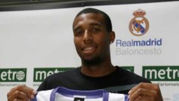 <b>EN FORMA. </b>Hosley pasó ayer las pruebas médicas del Real Madrid.