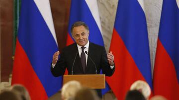 El ministro de deportes ruso, Vitaly Mutko.