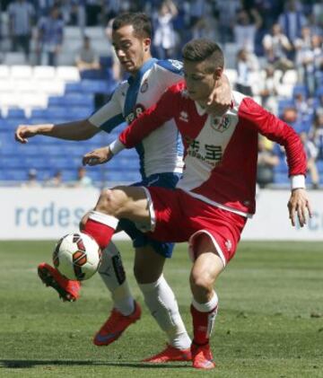 Alex Moreno y Lucas Vázquez.
