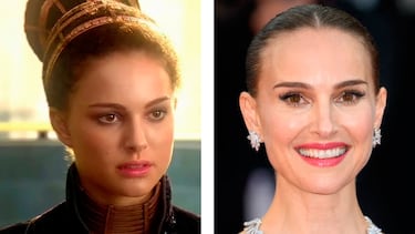 Los protagonistas de 'Star Wars: La amenaza fantasma'