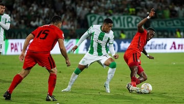 América de Cali y Atlético Nacional se enfrentan en la cuarta fecha de los cuadrangulares de la Liga BetPlay.