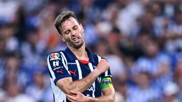 Sergio Canales of Monterrey during the 13th round match between Monterrey and Tijuana as part of the Liga BBVA MX, Torneo Clausura 2025 at BBVA Bancomer Stadium, on March 29, 2025 in Monterrey, Nuevo Leon, Mexico.