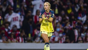 Sarah Lubbert renovó contrato con América Femenil