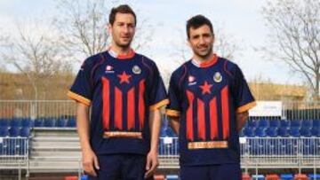 El Llagostera lucir¨¢ una estelada azulgrana en su camiseta