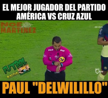 Los memes celebran al América y acaban con Cruz Azul