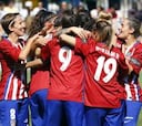 El Atlético Féminas protagoniza su mayor goleada, 9-1 al 'Alba'