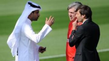 Al-Khelaifi y Leonardo quieren que el Madrid pague para liberar a Ancelotti.