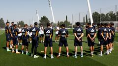 El Castilla, en su primer día de entrenamiento (23-24)