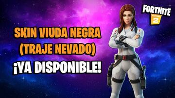 Fortnite: skin Viuda Negra (traje nevado) ya disponible; precio y contenidos