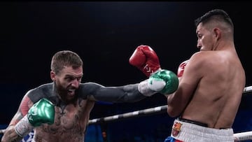 El boxeador británico Aaron Chalmers.