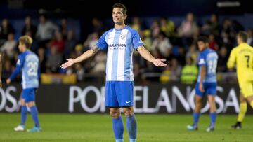 Luis Hernández y el Málaga no tuvieron una buena actuación en Villarreal.