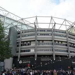 Fan hospitalised after medical emergency at St James' Park