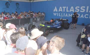 El monoplaza de Williams.
