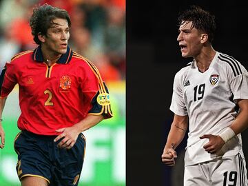 Padres e hijos bajo distintas banderas