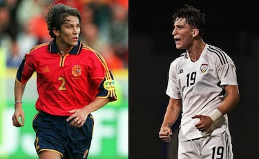 Míchel Salgado fue internacional con España. Su hijo, Miguel Salgado, representa a la selección sub-20 de Emiratos Árabes Unidos, país donde reside la familia desde hace años. 