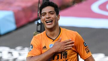 Raúl Jiménez gritó su gol 15 con los Wolves en la Premier League