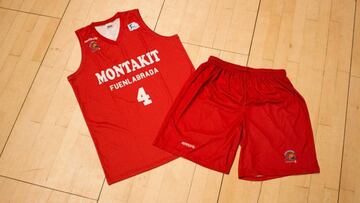 El uniforme que lucir&aacute; el Montakit Fuenlabrada la pr&oacute;xima temporada.