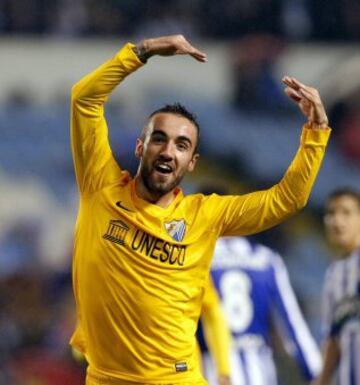 0-1. Sergi Darder celebra el primer gol.