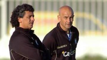 <b>TRABAJADOR. </b>Gorosito se está involucrando mucho en cada entrenamiento.