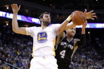 Andrew Bogut y Danny Green.