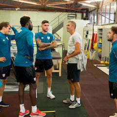 Williams, Unai López, Córdoba y Núñez al fin trabajan en Lezama