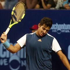 Garín es sorprendido y no logra superar el debut en Columbus