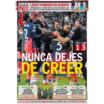 Las portadas de AS de diciembre