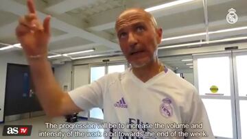 Pintus y su método físico para las 3 Champions del Madrid