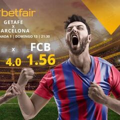 Getafe CF vs. FC Barcelona: horario, TV, estadísticas, clasificación y pronósticos LaLiga