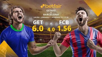 Getafe CF vs. FC Barcelona: horario, TV, estadísticas, clasificación y pronósticos LaLiga