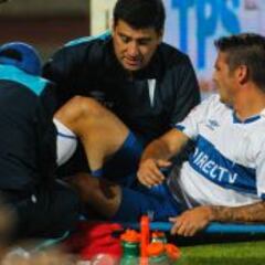 Mark González se lesiona: Sufriría un esguince de tobillo