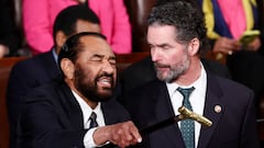 Who is Al Green, the Democratic representative who was escorted out for interrupting Trump in his speech to Congress?