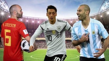 De Piqué a Özil: 7 cracks que dejaron su selección en 2018