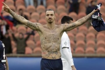 Zlatan Ibrahimovic, la leyenda de un crack tatuada en su piel